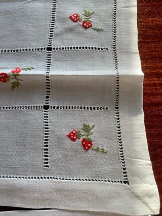 Lindo conjunto de  panos decorativos Primaveris