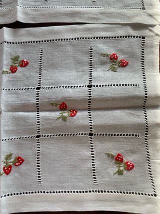 Lindo conjunto de  panos decorativos Primaveris