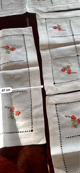 Lindo conjunto de  panos decorativos Primaveris