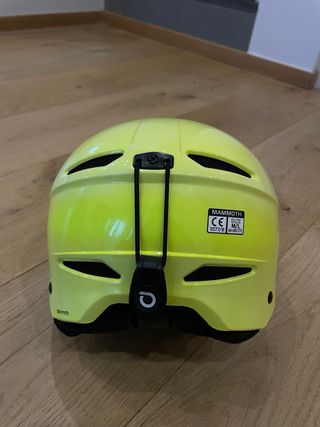 Casco da sci BRIKO giallo fluo