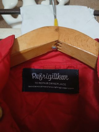 Giubbotto Refrigiwear donna rosso