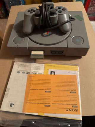 PlayStation 1 PS1 Gris pirateada