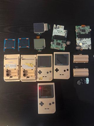 Despiece Game Boy Light Nintendo