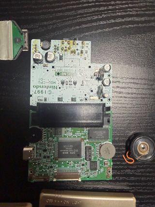 Despiece Game Boy Light Nintendo