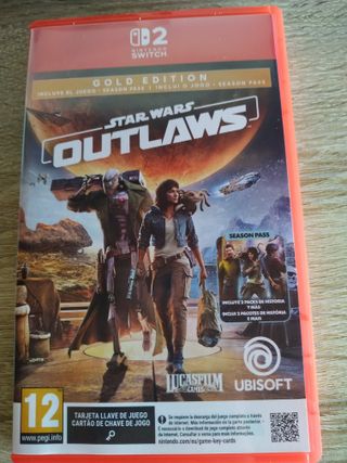 Nintendo Switch 2 Star Wars Outlaws Gold Edition