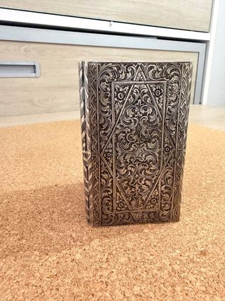 Pitillera antigua plata 800 (200g) grabada