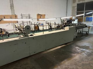 Máquina de plegado y pegado de cajas Jagenberg 875