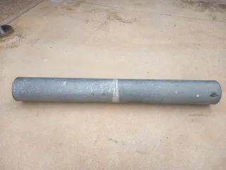 Tubo chimenea acero galvanizado