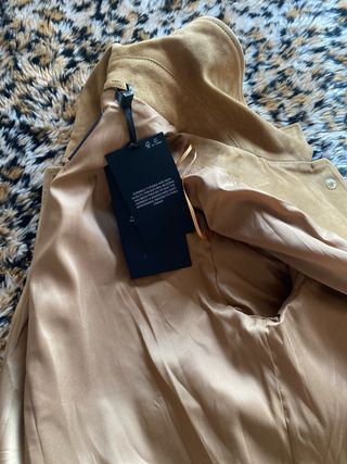 Chaqueta Mango Piel Talla M Nueva