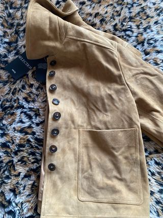 Chaqueta Mango Piel Talla M Nueva