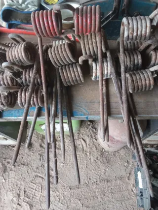 12 Muelles rastra cultivador/grada