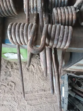 12 Muelles rastra cultivador/grada