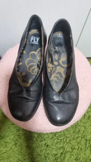 Zapatos Fly London Talla 37 Negros