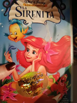 9 Películas Disney VHS (Clásicos)