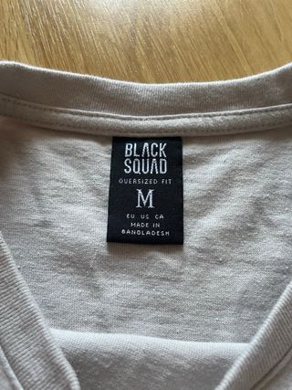 Camiseta Black Squad Loyalty Talla M