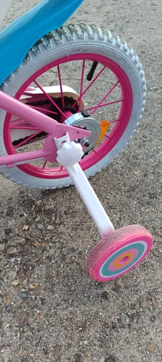 Bicicleta infantil rosa Peppa Pig