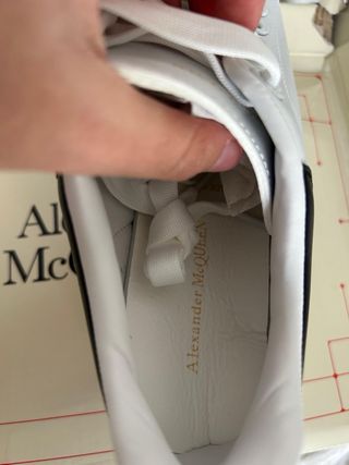 Alexander McQueen Zapatillas Blancas y Negras