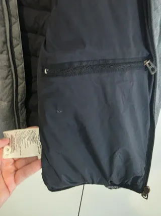 Chaqueta Diesel acolchada gris