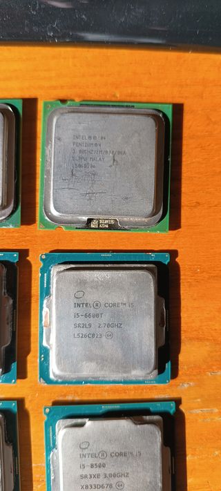 Lote CPUs Intel Averíadas