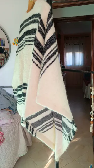 Poncho estilo mexicano