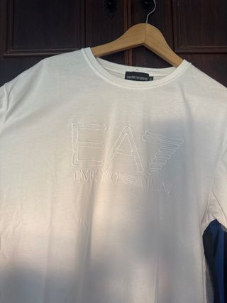 Camiseta EA7 Blanca