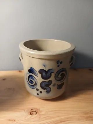 Set 3 Contenitori Gres Stile Westerwald