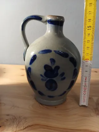 Set 3 Contenitori Gres Stile Westerwald