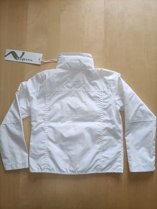 Giacca bianca bambina 4 anni WPM Wampum