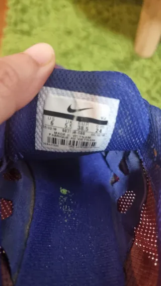 Zapatillas Nike Clavos Atletismo Morado Amarillo