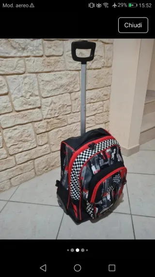 Zaino Scuola Trolley