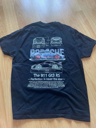 Camiseta Porsche Negra Talla M