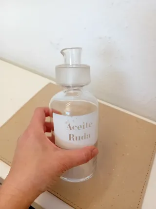 Frasco de farmacia cristal