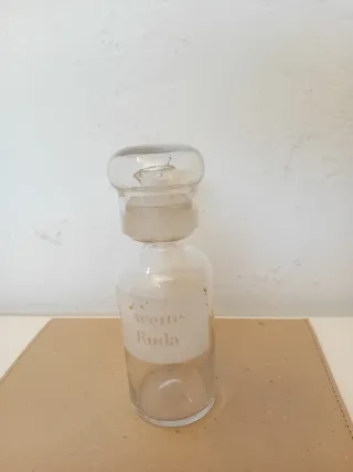 Frasco de farmacia cristal