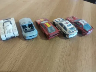 Lote 5 coches de juguete coleccionables