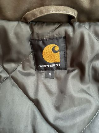 Parka Carhartt Hickman Coat Talla S Verde Militar