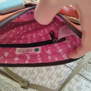 Bolso Leopardo y Naranja