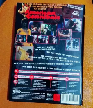 DVD American Cannibale - Uncut Edition