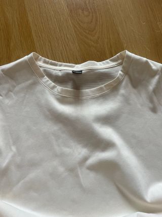 Camiseta Shein Hombre Talla XL Blanca