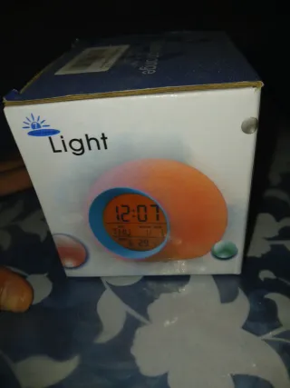 Reloj Digital LED Cambio Color