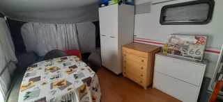 Caravana en Camping Vilanova Park