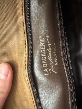 Bolso La Bagagerie Beige y Marrón