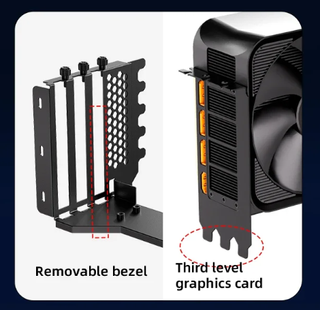 Suporte Vertical Gen4 para Gráficas PCIe