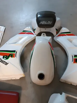 Carenado Rieju RS1 Blanco 1ª Gen