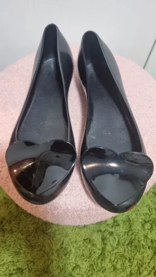 Bailarinas PVC Negras Talla 37