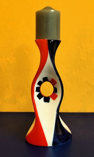 Figura Candelabro Cerámica Sargadelos