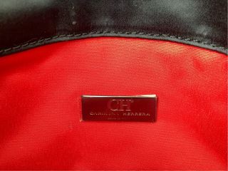 Bolso Carolina Herrera Negro con Cadena