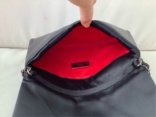 Bolso Carolina Herrera Negro con Cadena