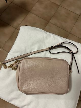 Borsa Michael Kors rosa cipria con tracolla