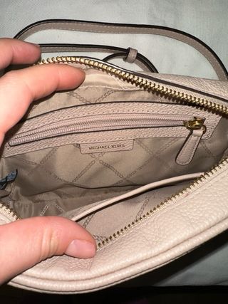 Borsa Michael Kors rosa cipria con tracolla