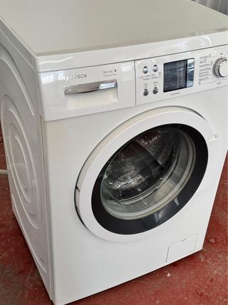 LAVADORA DE CARGA FONTAL MARCA BOSCH DE 8 KILOS